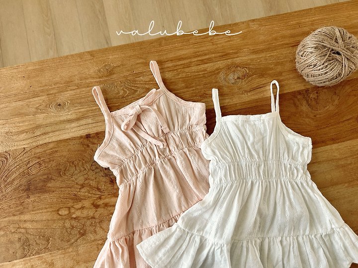 Valu Bebe - Korean Baby Fashion - #babyclothing - Shirring Strap One-piece - 10