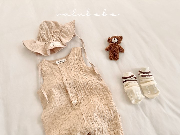 Valu Bebe - Korean Baby Fashion - #babyclothing - Dimple Cotton Suit - 8