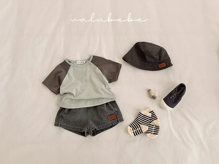 Valu Bebe - Korean Baby Fashion - #babyfashion - Padded Panel Denim Pants - 3
