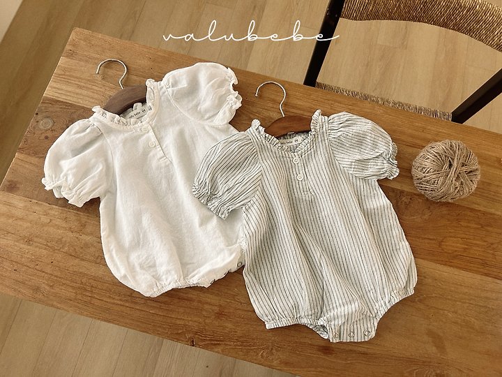 Valu Bebe - Korean Baby Fashion - #babyfashion - Lavi Frill Puff Suit - 8