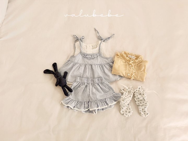 Valu Bebe - Korean Baby Fashion - #babyfashion - Elle Stripe Blouse - 3