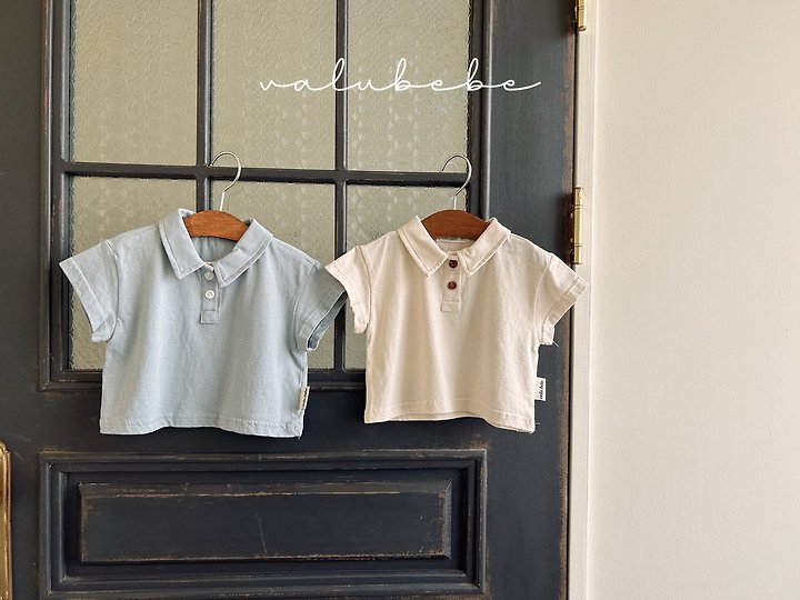 Valu Bebe - Korean Baby Fashion - #babyfashion - Tommy Collar Tee
