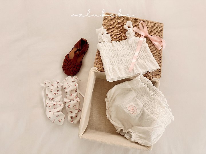 Valu Bebe - Korean Baby Fashion - #babyfashion - Meaning Smock Bloomer - 6