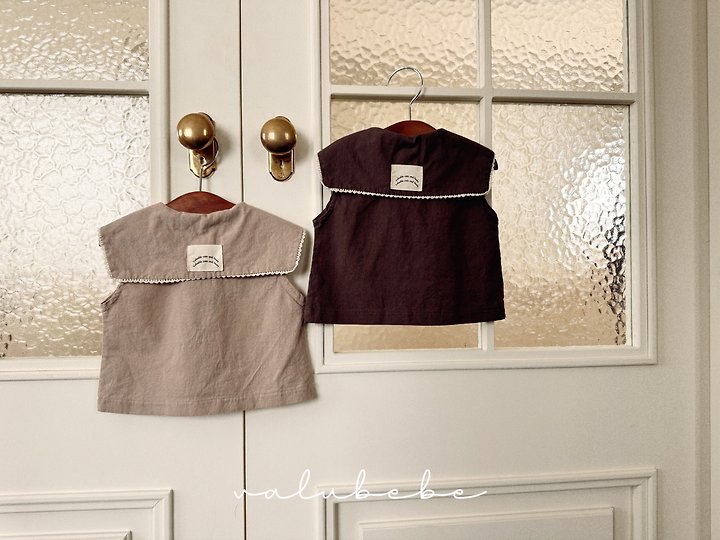 Valu Bebe - Korean Baby Fashion - #babyfever - Big Collar Blouse - 10