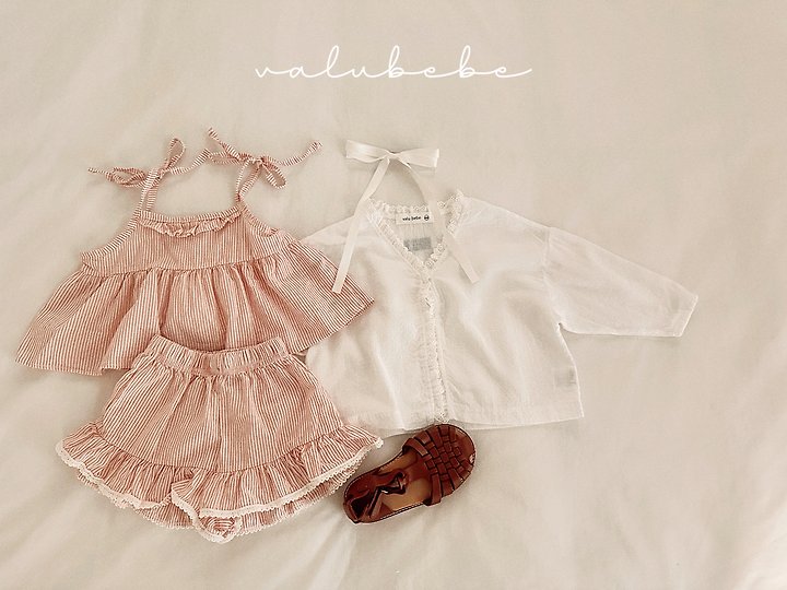Valu Bebe - Korean Baby Fashion - #babyfever - Elle Frill Pants - 3