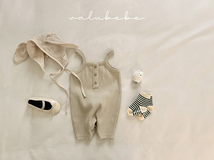 Valu Bebe - Korean Baby Fashion - #babyfever - Madeleine Ribbed Suit - 3