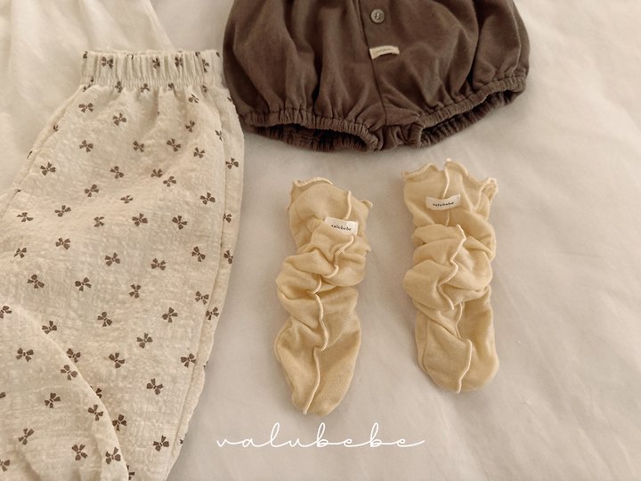 Valu Bebe - Korean Baby Fashion - #babyfever - Net Rolled Socks - 9