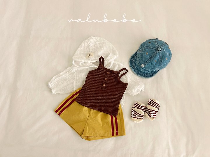 Valu Bebe - Korean Baby Fashion - #babyfever - Placket Button Top Tee - 3