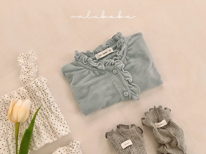 Valu Bebe - Korean Baby Fashion - #babyfever - Eyelet Rolled Socks - 9