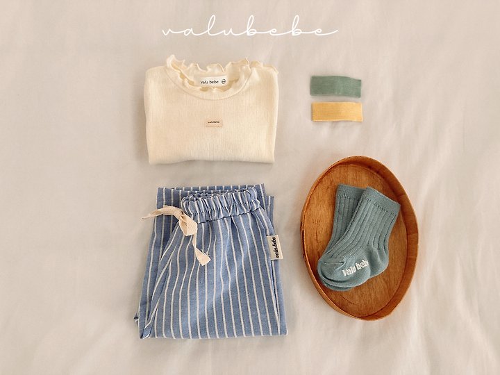Valu Bebe - Korean Baby Fashion - #babyfever - Cotton Chino Pants (Summer) - 6