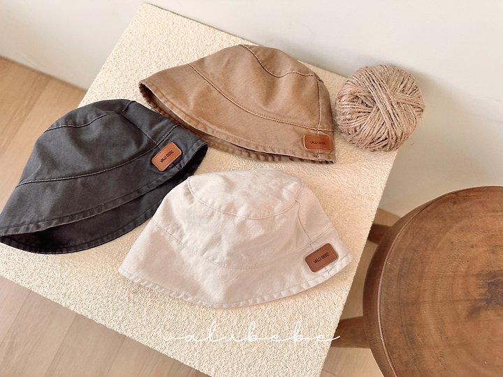 Valu Bebe - Korean Baby Fashion - #babygirlfashion - Cation Simple Bucket Hat - 6