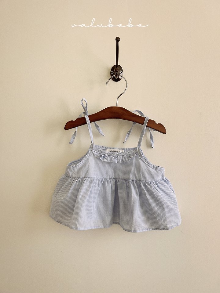 Valu Bebe - Korean Baby Fashion - #babygirlfashion - Elle Stripe Blouse - 5