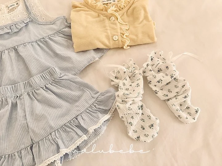 Valu Bebe - Korean Baby Fashion - #babyfever - Elle Frill Pants - 4
