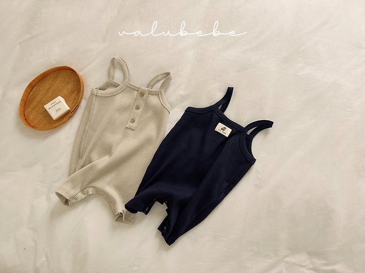 Valu Bebe - Korean Baby Fashion - #babyfever - Madeleine Ribbed Suit - 4
