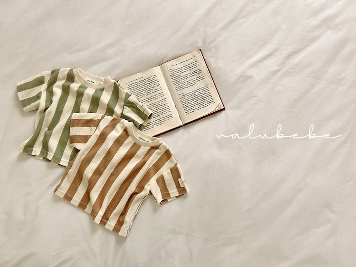 Valu Bebe - Korean Baby Fashion - #babygirlfashion - Vertical Terry Tee