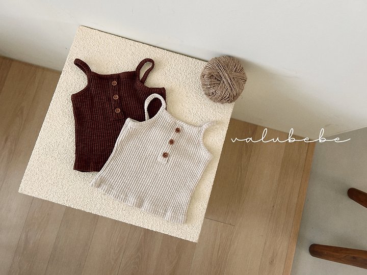 Valu Bebe - Korean Baby Fashion - #babyfever - Placket Button Top Tee - 4