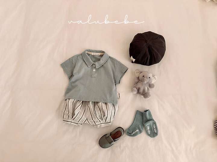 Valu Bebe - Korean Baby Fashion - #babygirlfashion - Tommy Collar Tee - 3