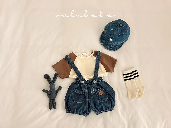 Valu Bebe - Korean Baby Fashion - #babygirlfashion - Pumpkin Suspender Suit - 3
