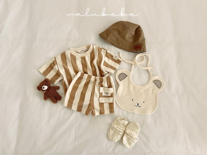 Valu Bebe - Korean Baby Fashion - #babylifestyle - Vertical Terry Pants