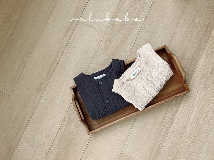 Valu Bebe - Korean Baby Fashion - #babylifestyle - Dimple Cotton Suit - 12