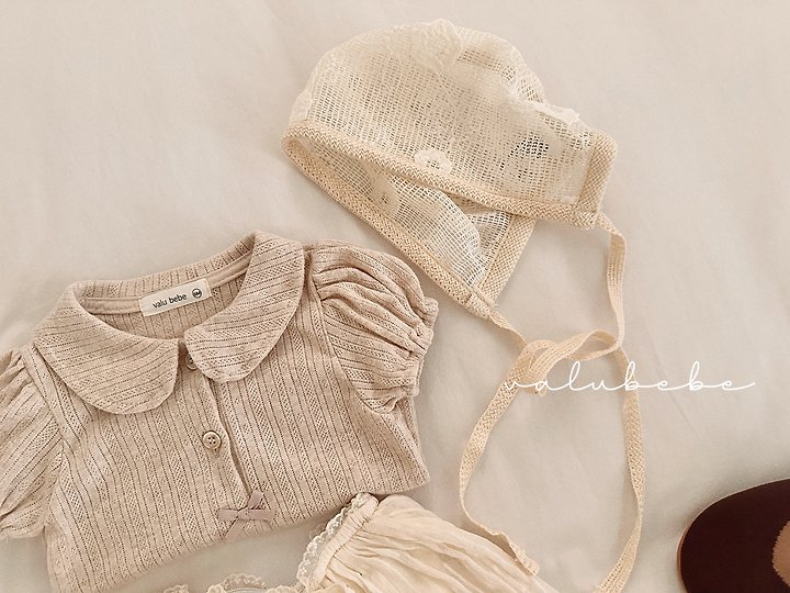 Valu Bebe - Korean Baby Fashion - #babylifestyle - Mesh Knit Bonnet Hat - 8