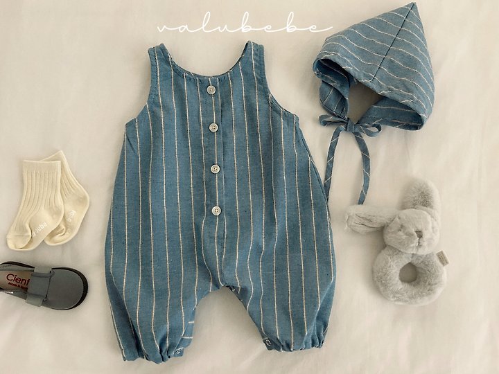 Valu Bebe - Korean Baby Fashion - #babylifestyle - Papillon Button Suit - 5