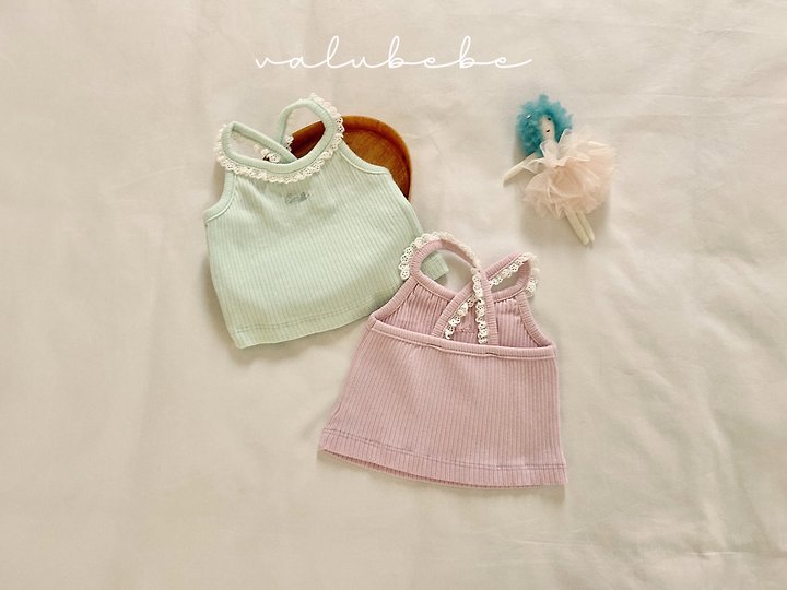 Valu Bebe - Korean Baby Fashion - #babylifestyle - Cucumber Lace Top