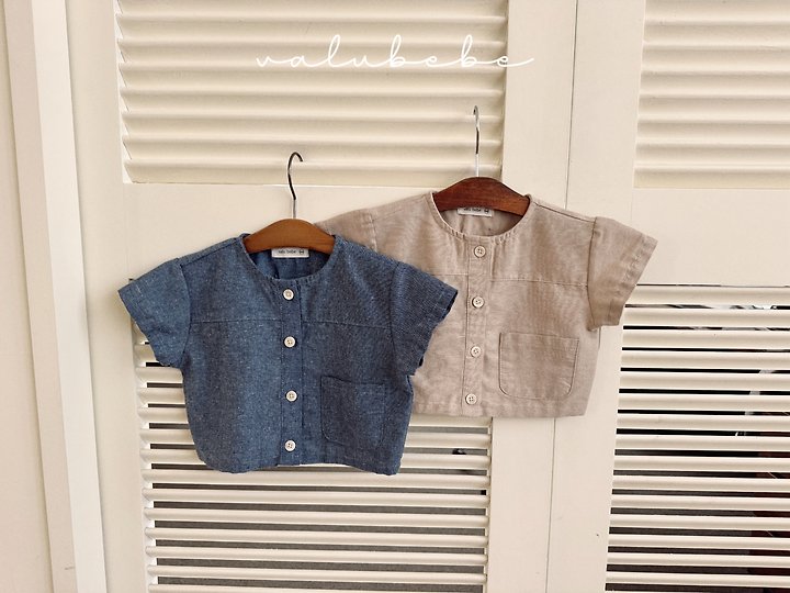 Valu Bebe - Korean Baby Fashion - #babylifestyle - Henry Round Shirt - 4