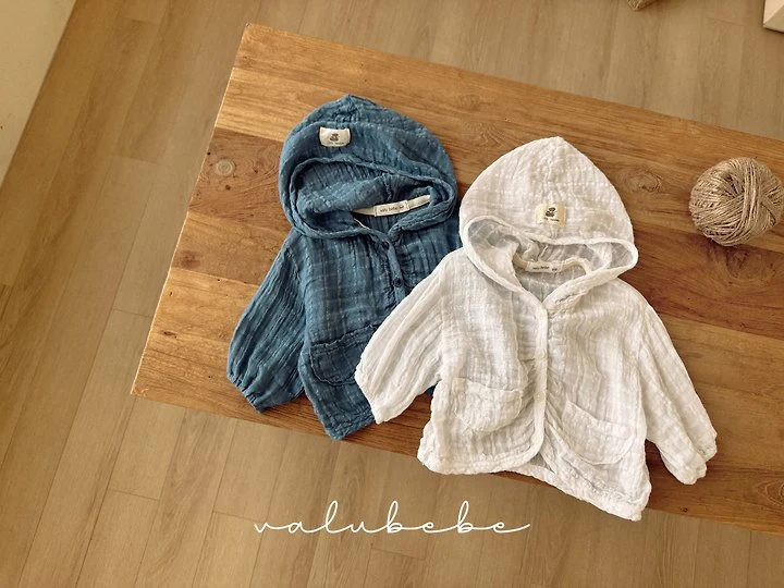 Valu Bebe - Korean Baby Fashion - #babyoninstagram - Merci Hood Cardigan