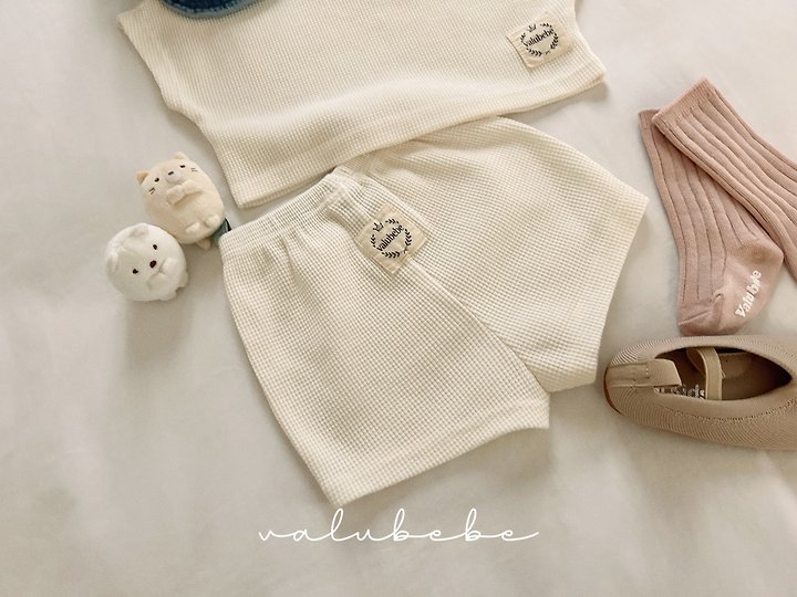 Valu Bebe - Korean Baby Fashion - #babyoninstagram - Crople Waffle Pants - 10