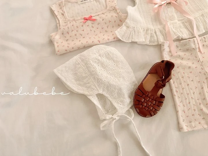 Valu Bebe - Korean Baby Fashion - #babyoninstagram - Heidi Brim Bonnet Hat - 3