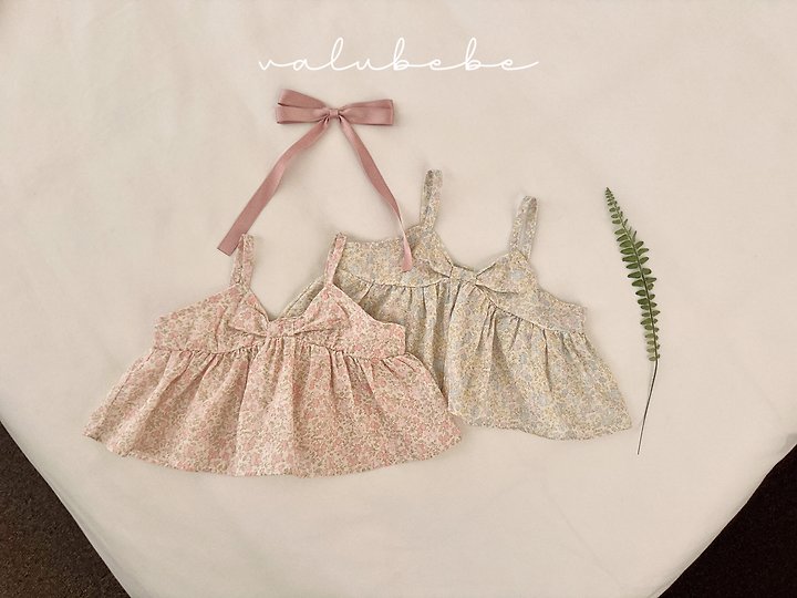 Valu Bebe - Korean Baby Fashion - #babyoninstagram - Flow Ribbon Tie Blouse - 7