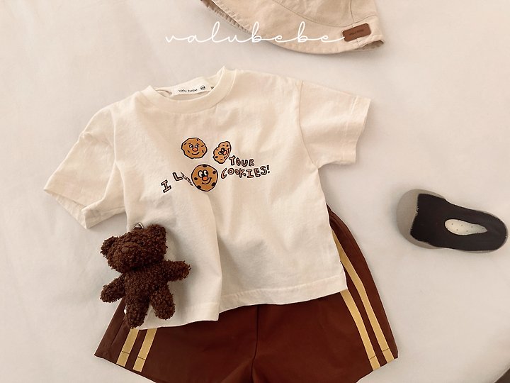 Valu Bebe - Korean Baby Fashion - #babylifestyle - Cookie Single Tee - 4