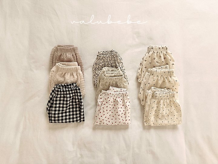 Valu Bebe - Korean Baby Fashion - #babyootd - Summer Embossed Pants - 11