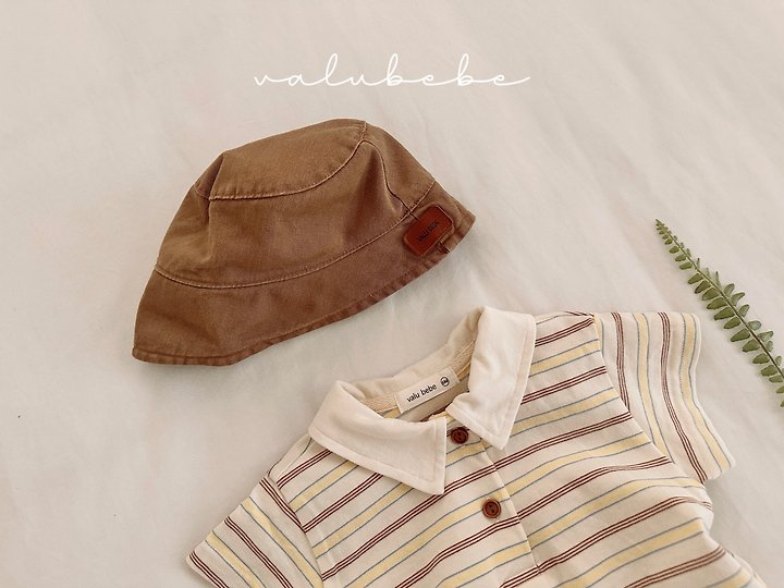 Valu Bebe - Korean Baby Fashion - #babyootd - Cation Simple Bucket Hat - 9