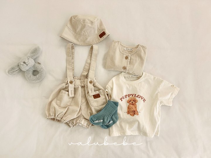 Valu Bebe - Korean Baby Fashion - #babyootd - Cute Animal Single Tee - 3