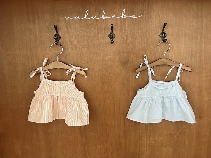 Valu Bebe - Korean Baby Fashion - #babyootd - Elle Stripe Blouse - 8