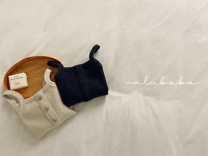 Valu Bebe - Korean Baby Fashion - #babyootd - Madeleine Ribbed Suit - 7