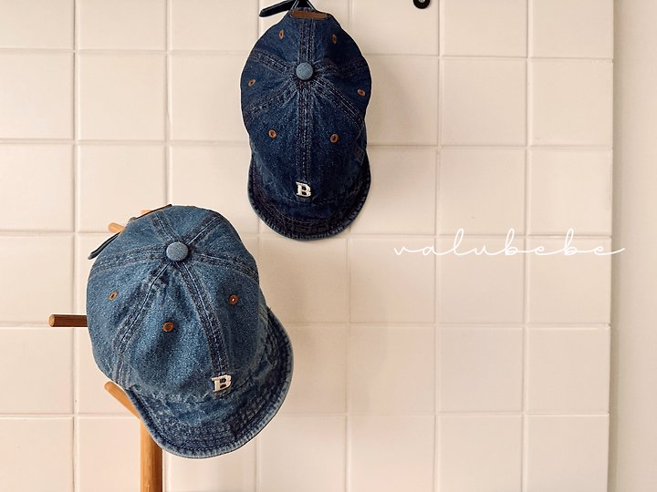Valu Bebe - Korean Baby Fashion - #babyootd - B Denim Cap - 8