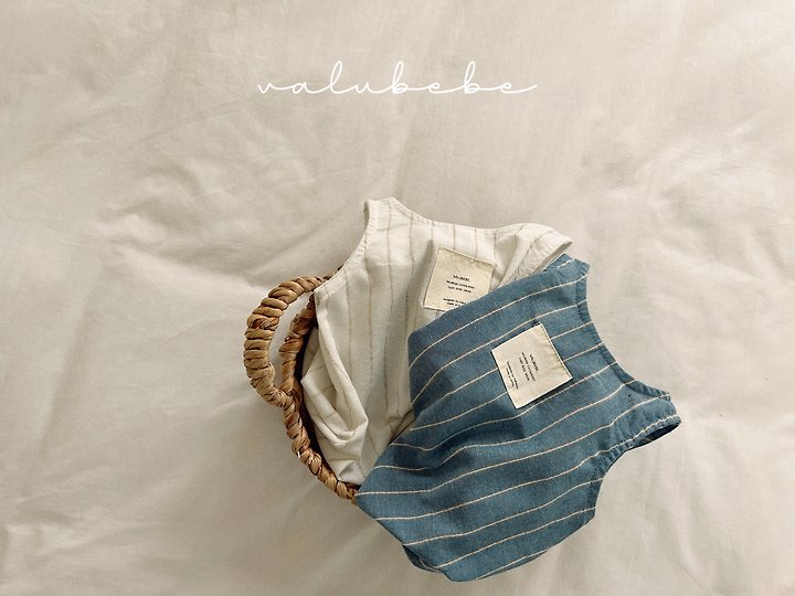 Valu Bebe - Korean Baby Fashion - #babyootd - Papillon Button Suit - 7
