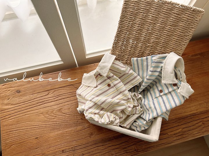 Valu Bebe - Korean Baby Fashion - #babyootd - Jerry Collar Suit - 5