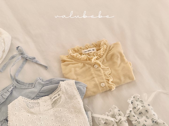 Valu Bebe - Korean Baby Fashion - #babyoutfit - Heidi Inner Blouse - 6
