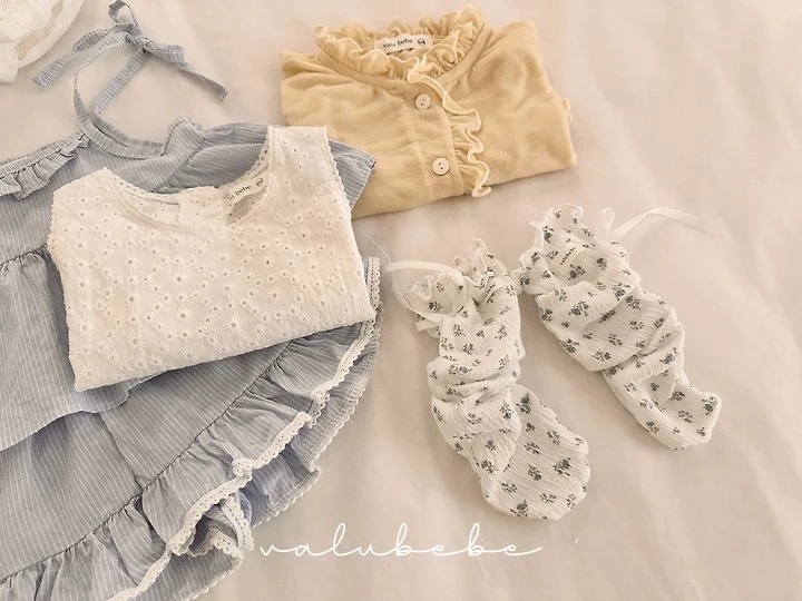 Valu Bebe - Korean Baby Fashion - #babyoutfit - Elle Frill Pants - 9