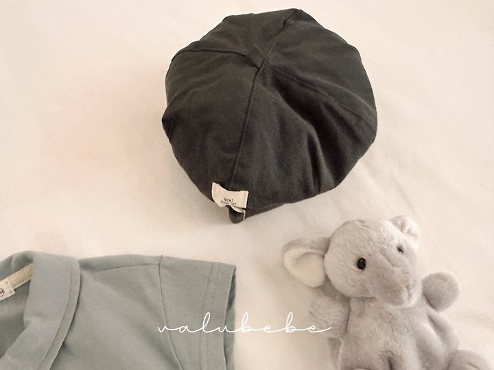 Valu Bebe - Korean Baby Fashion - #babyoutfit - Velu Cotton Beret - 4
