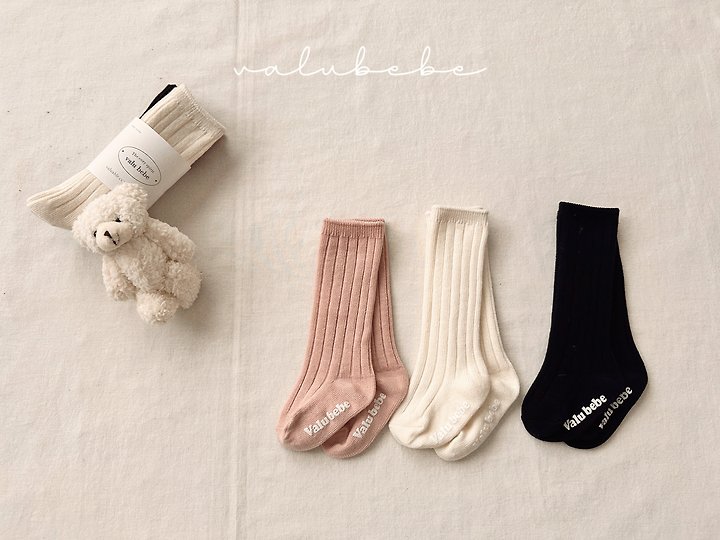 Valu Bebe - Korean Baby Fashion - #babyoutfit - Daily Ribbed Socks 2 - 12