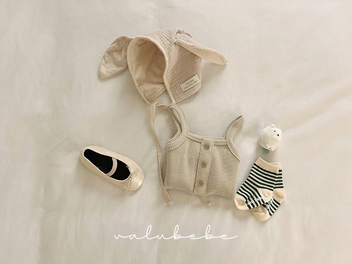 Valu Bebe - Korean Baby Fashion - #babyoutfit - Madeleine Ribbed Suit - 8