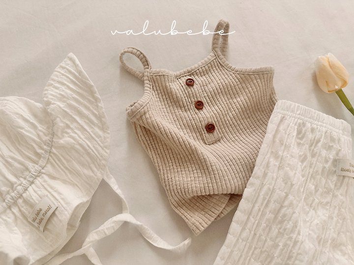 Valu Bebe - Korean Baby Fashion - #babyoutfit - Placket Button Top Tee - 8