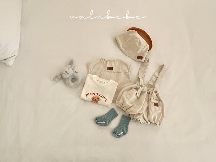 Valu Bebe - Korean Baby Fashion - #babyoutfit - Pumpkin Suspender Suit - 8
