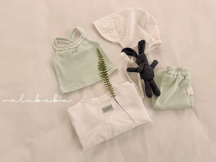 Valu Bebe - Korean Baby Fashion - #babyoutfit - Heidi Brim Bonnet Hat - 6