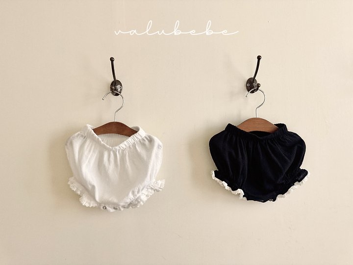 Valu Bebe - Korean Baby Fashion - #babyoutfit - Embossed Lace Bloomer
